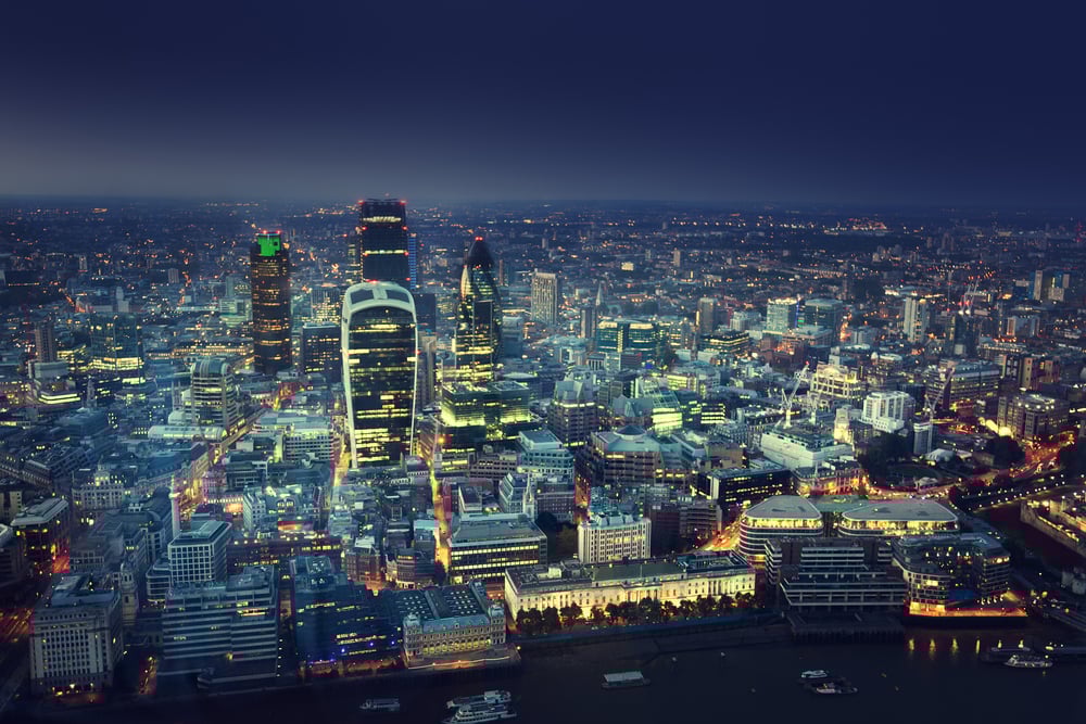 City of London At Sunset-1