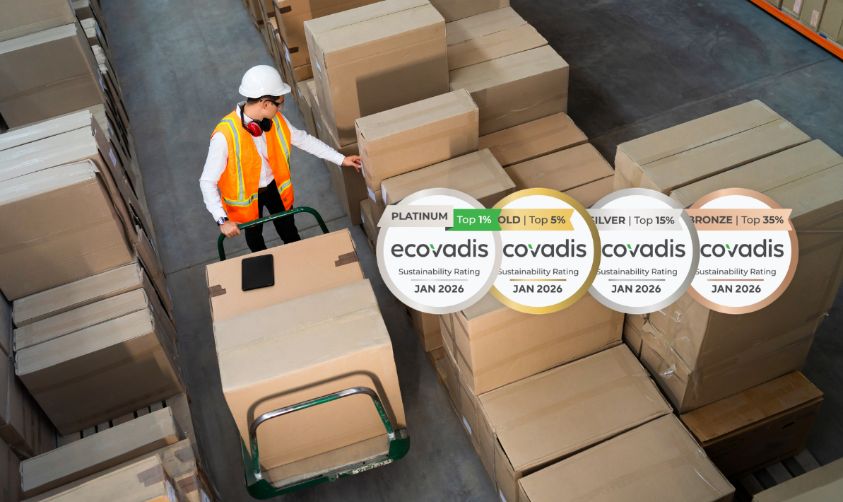 How long does EcoVadis certification take for a packaging supplier?